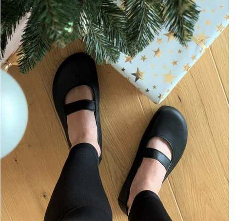 Angles black mary jane