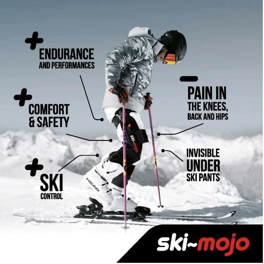 Ski-Mojo hyödyt: kestävyys, mukavuus, hallinta